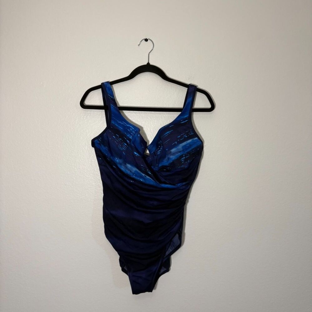 Miraclesuit Underwired Bathing Suit One Piece 16 Slimming